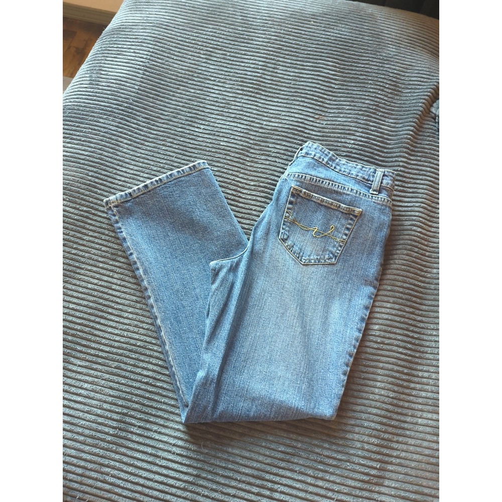 90s 00s Y2K St. John's Bay Stretchboot Medium Wash Jeans Size 12